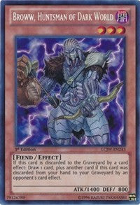 Broww, Huntsman of Dark World [LCJW-EN243] Secret Rare | Mindsight Gaming