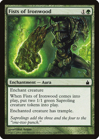 Fists of Ironwood [Ravnica: City of Guilds] | Mindsight Gaming