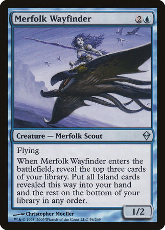 Merfolk Wayfinder [Zendikar] | Mindsight Gaming