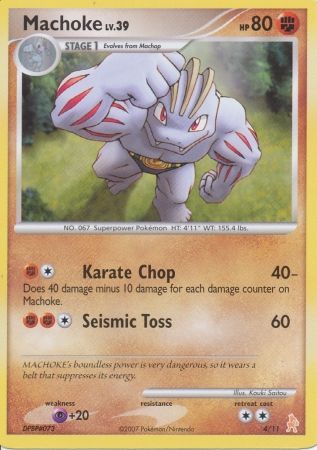 Machoke (4/11) [Diamond & Pearl: Trainer Kit - Lucario] | Mindsight Gaming