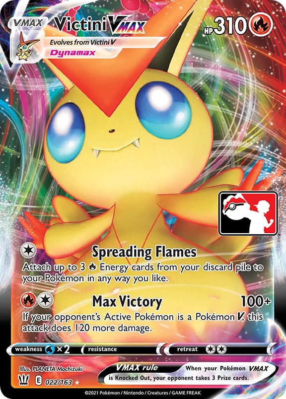 Victini VMAX (022/163) [Prize Pack Series One] | Mindsight Gaming