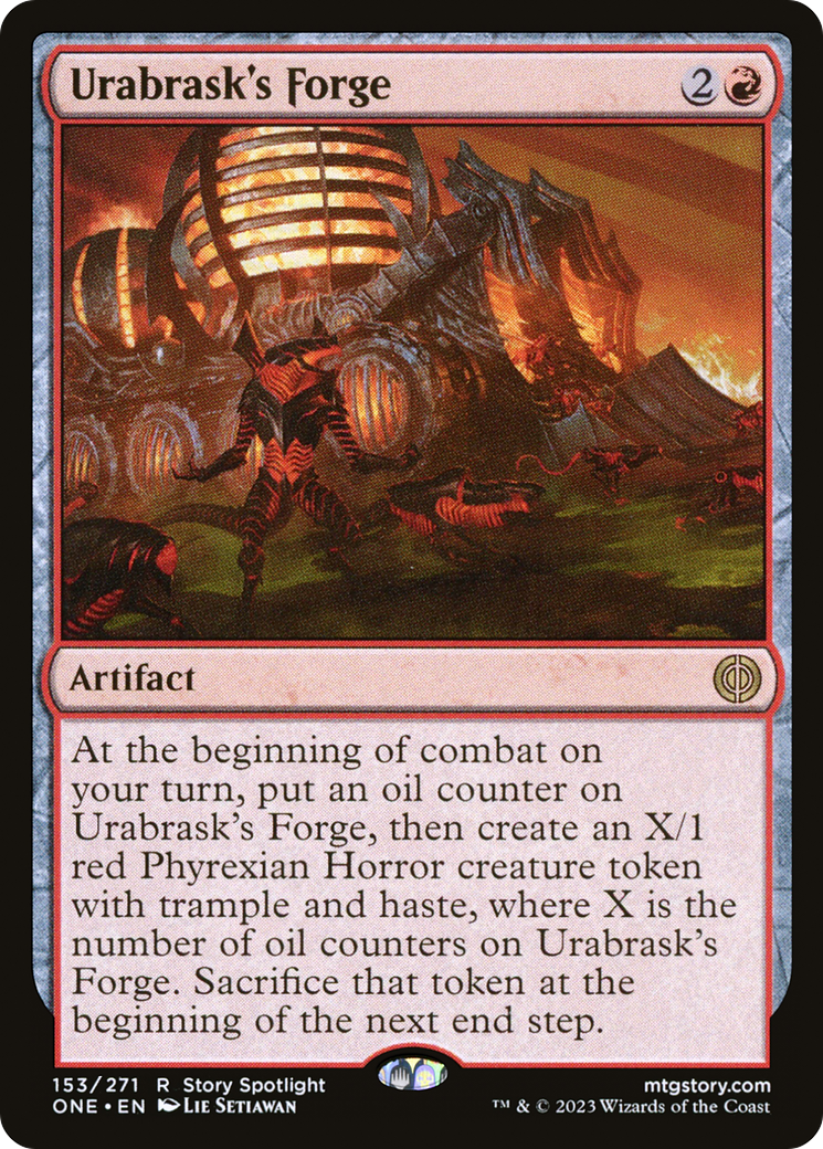 Urabrask's Forge [Phyrexia: All Will Be One] | Mindsight Gaming