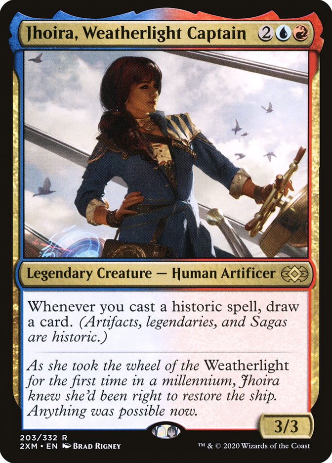 Jhoira, Weatherlight Captain [Double Masters] | Mindsight Gaming