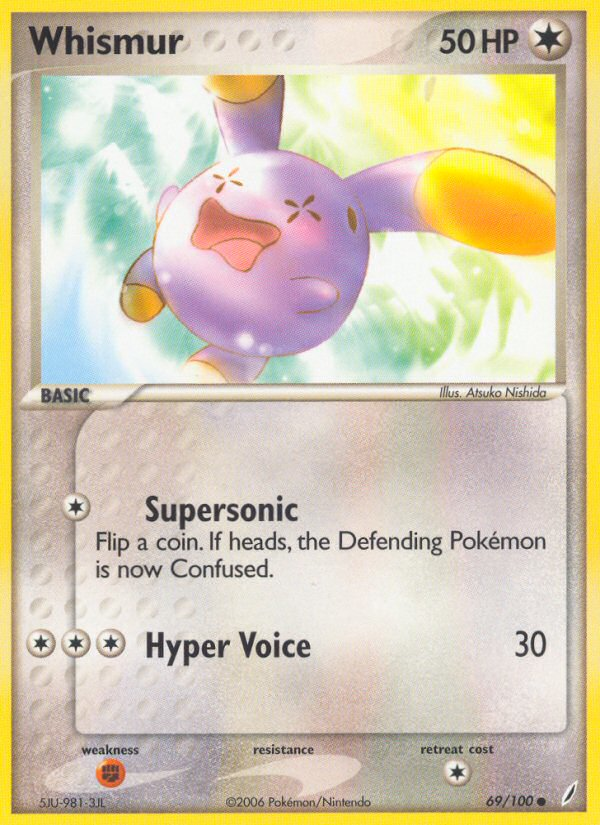 Whismur (69/100) [EX: Crystal Guardians] | Mindsight Gaming