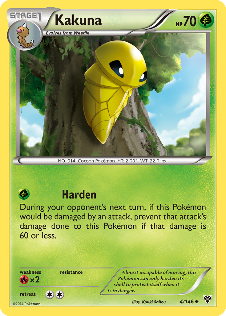 Kakuna (4/146) [XY: Base Set] | Mindsight Gaming