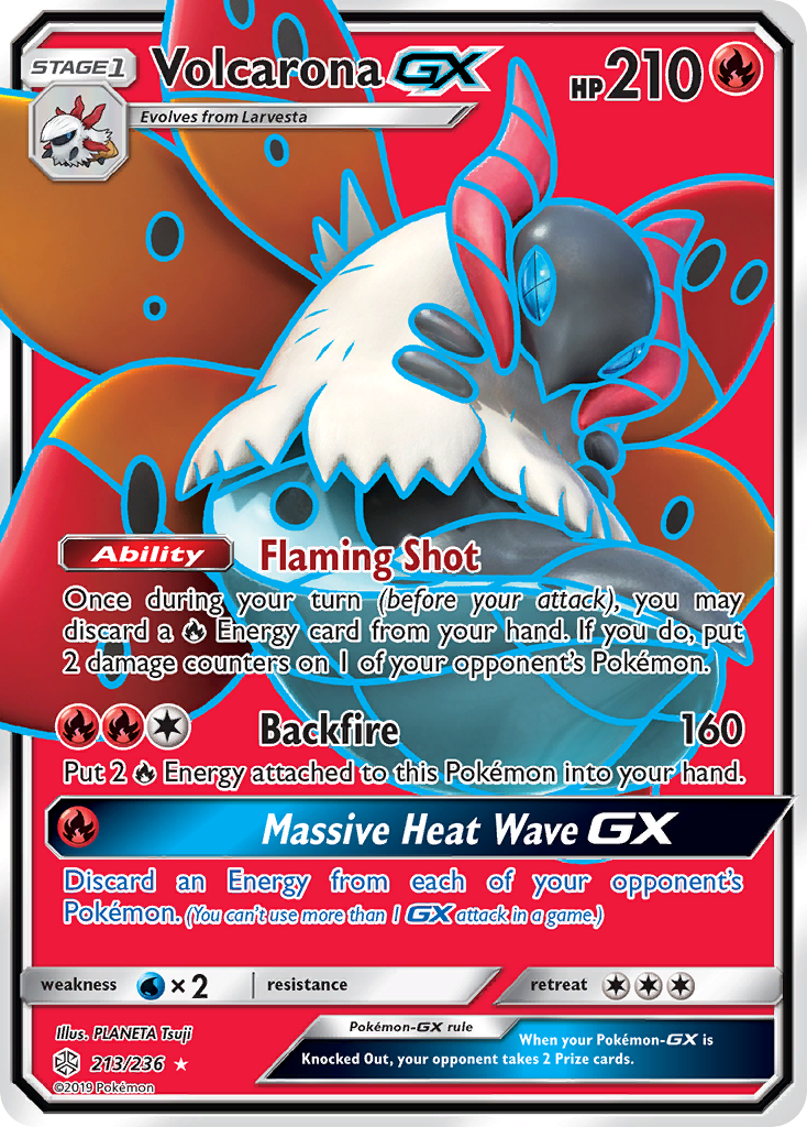 Volcarona GX (213/236) [Sun & Moon: Cosmic Eclipse] | Mindsight Gaming