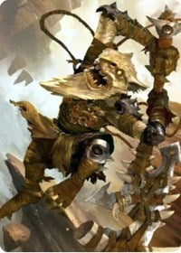 Teeterpeak Ambusher Art Card [Zendikar Rising Art Series] | Mindsight Gaming