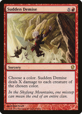 Sudden Demise [Commander 2013] | Mindsight Gaming