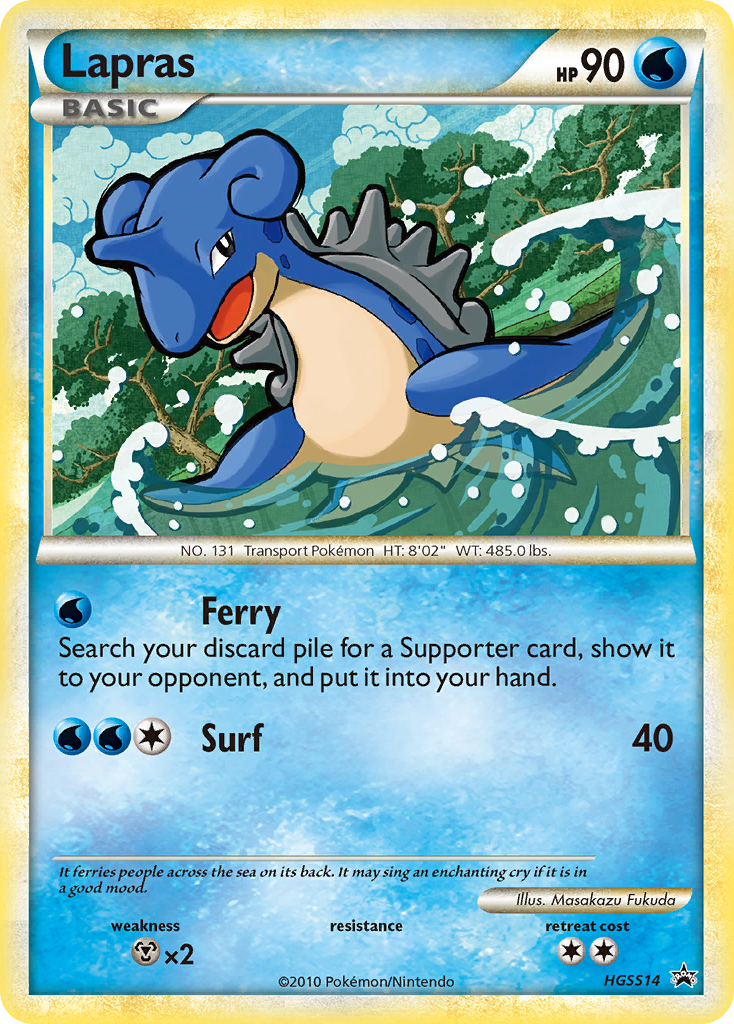 Lapras (HGSS14) [HeartGold & SoulSilver: Black Star Promos] | Mindsight Gaming