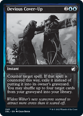 Devious Cover-Up [Innistrad: Double Feature] | Mindsight Gaming