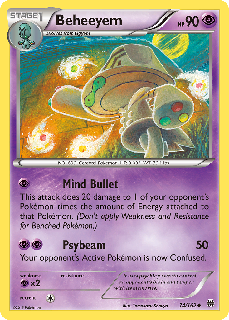 Beheeyem (74/162) [XY: BREAKthrough] | Mindsight Gaming