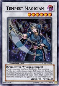 Tempest Magician [SOVR-ENSE1] Super Rare | Mindsight Gaming