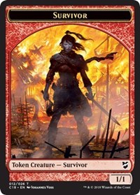 Survivor // Myr (023) Double-sided Token [Commander 2018 Tokens] | Mindsight Gaming