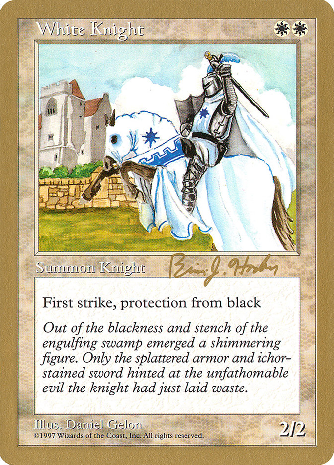 White Knight (Brian Hacker) [World Championship Decks 1998] | Mindsight Gaming