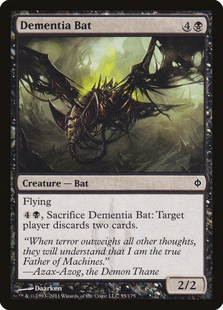 Dementia Bat [New Phyrexia] | Mindsight Gaming