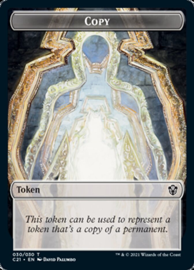 Copy // Construct Token (030) [Commander 2021 Tokens] | Mindsight Gaming