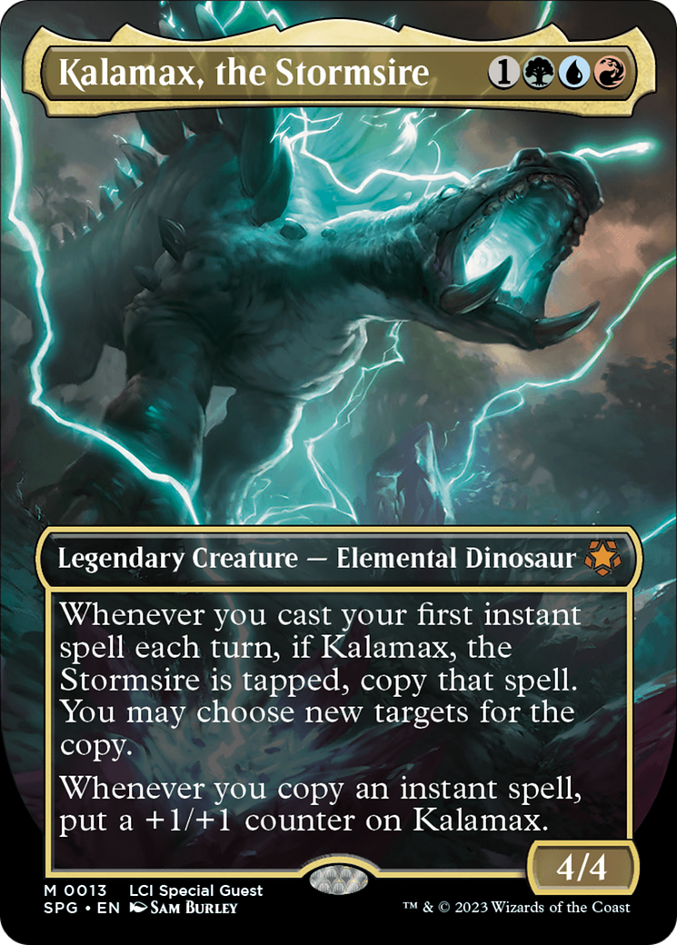 Kalamax, the Stormsire (Borderless) [The Lost Caverns of Ixalan Special Guests] | Mindsight Gaming