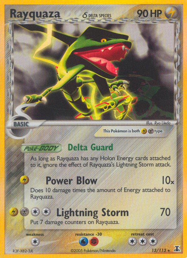 Rayquaza (13/113) (Delta Species) [EX: Delta Species] | Mindsight Gaming