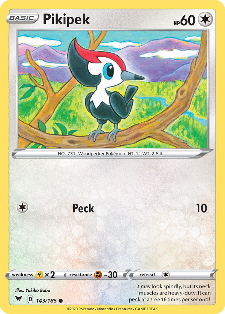 Pikipek (143/185) [Sword & Shield: Vivid Voltage] | Mindsight Gaming