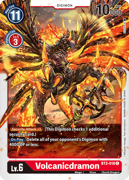 Volcanicdramon [BT2-018] [Release Special Booster Ver.1.0] | Mindsight Gaming