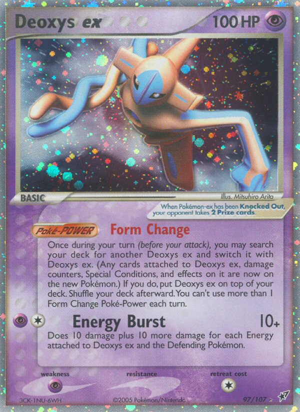 Deoxys ex (97/107) [EX: Deoxys] | Mindsight Gaming