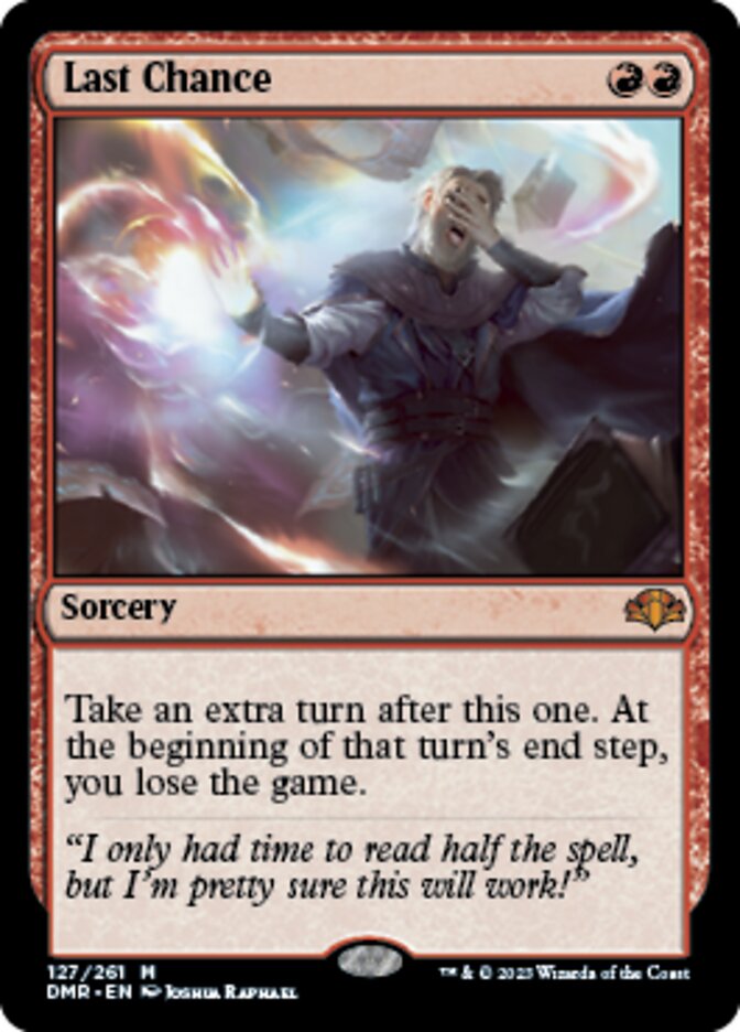 Last Chance [Dominaria Remastered] | Mindsight Gaming