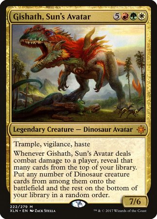 Gishath, Sun's Avatar [Ixalan] | Mindsight Gaming