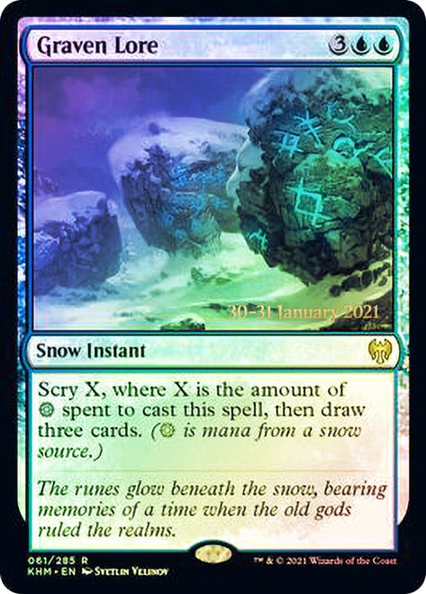 Graven Lore   [Kaldheim Prerelease Promos] | Mindsight Gaming