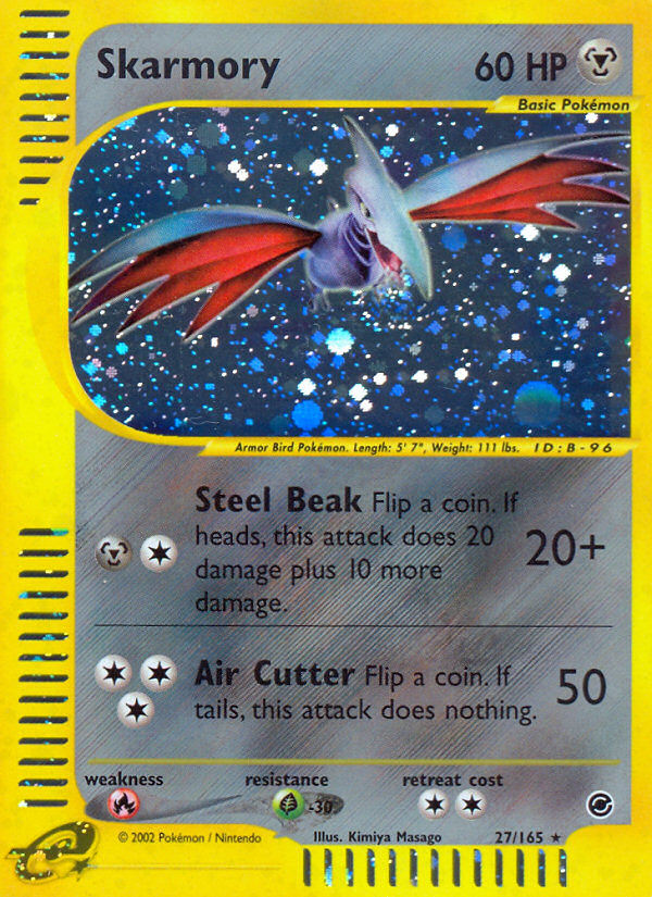 Skarmory (27/165) [Expedition: Base Set] | Mindsight Gaming