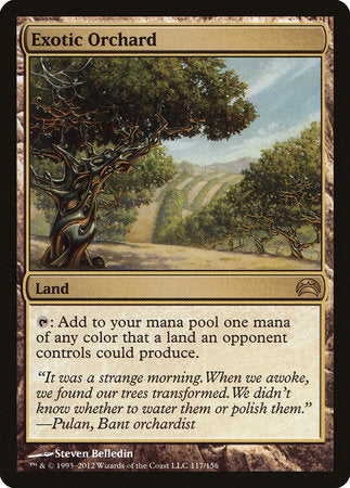 Exotic Orchard [Planechase 2012] | Mindsight Gaming