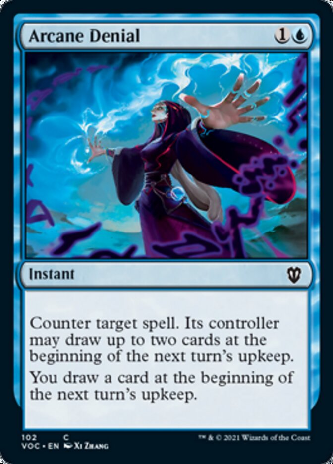 Arcane Denial [Innistrad: Crimson Vow Commander] | Mindsight Gaming