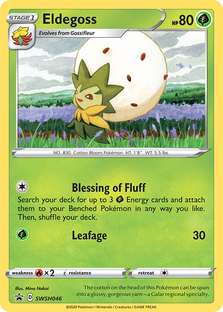 Eldegoss (SWSH046) [Sword & Shield: Black Star Promos] | Mindsight Gaming