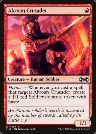 Akroan Crusader [Ultimate Masters] | Mindsight Gaming