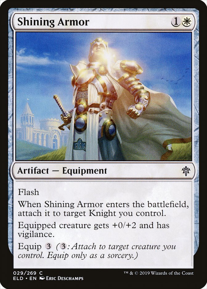 Shining Armor [Throne of Eldraine] | Mindsight Gaming