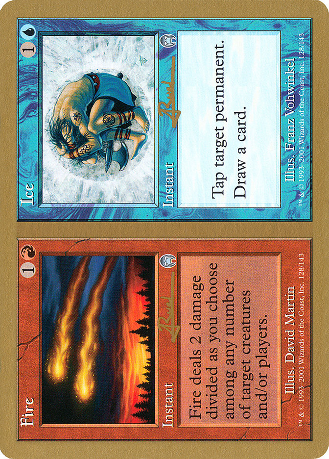 Fire // Ice (Antoine Ruel) [World Championship Decks 2001] | Mindsight Gaming