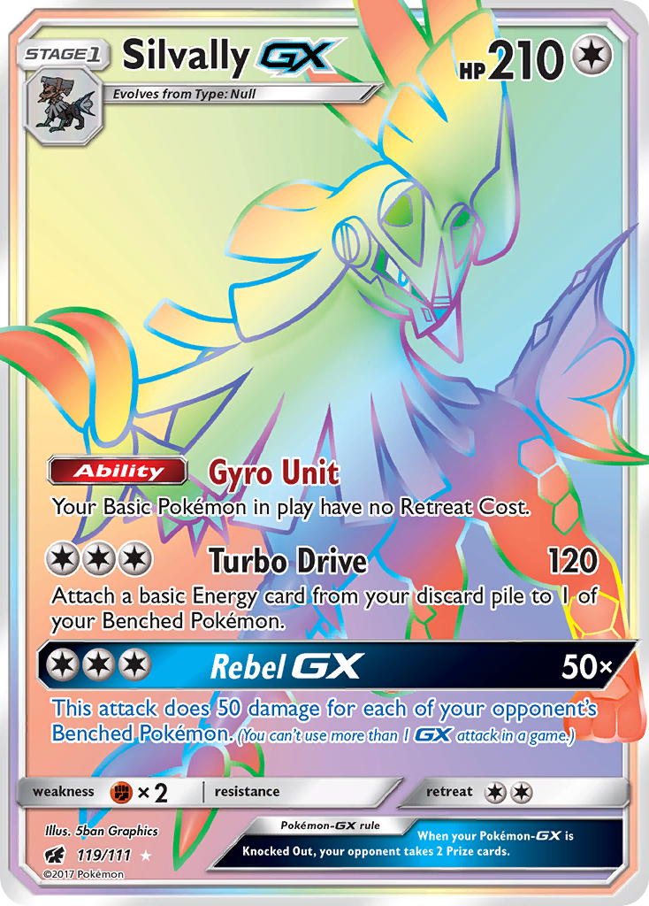 Silvally GX (119/111) [Sun & Moon: Crimson Invasion] | Mindsight Gaming