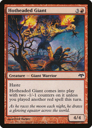 Hotheaded Giant [Eventide] | Mindsight Gaming