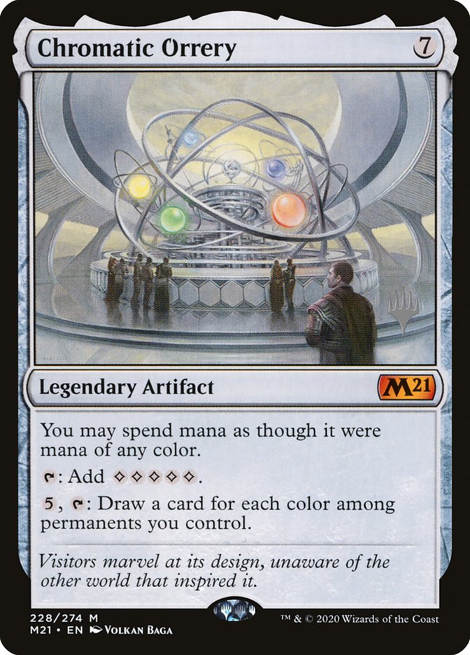 Chromatic Orrery (Promo Pack) [Core Set 2021 Promos] | Mindsight Gaming