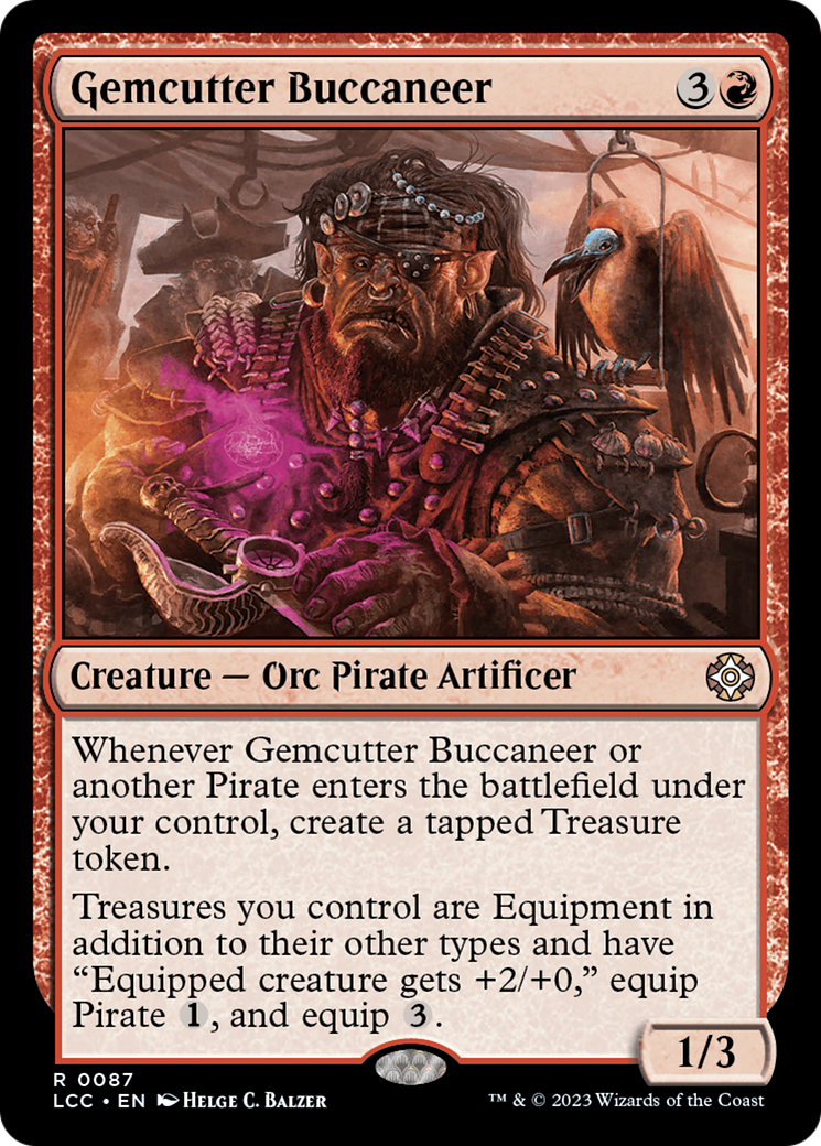 Gemcutter Buccaneer [The Lost Caverns of Ixalan Commander] | Mindsight Gaming