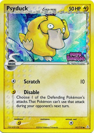 Psyduck (81/110) (Delta Species) (Stamped) [EX: Holon Phantoms] | Mindsight Gaming