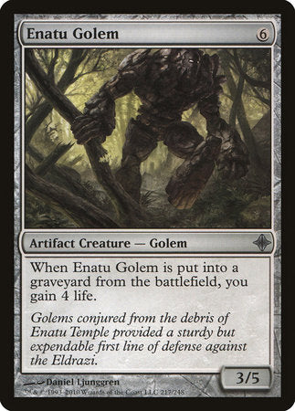 Enatu Golem [Rise of the Eldrazi] | Mindsight Gaming