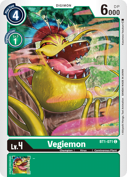 Vegiemon [BT1-071] [Release Special Booster Ver.1.0] | Mindsight Gaming