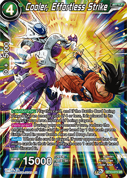 Cooler, Effortless Strike (Super Rare) [BT13-073] | Mindsight Gaming