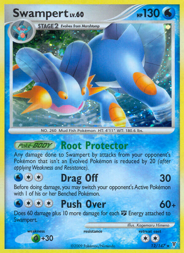 Swampert (12/147) (Theme Deck Exclusive) [Platinum: Supreme Victors] | Mindsight Gaming