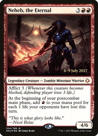 Neheb, the Eternal [Hour of Devastation Promos] | Mindsight Gaming