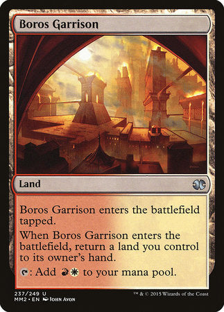 Boros Garrison [Modern Masters 2015] | Mindsight Gaming