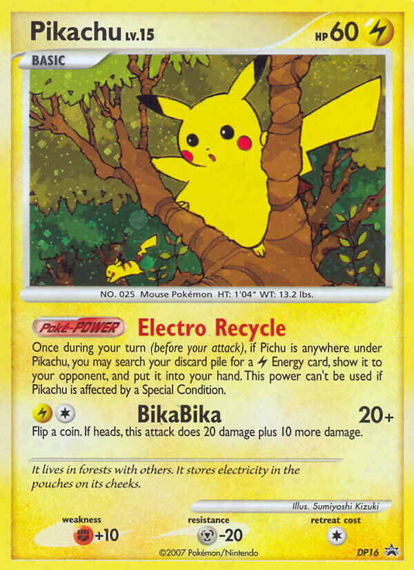 Pikachu (DP16) [Diamond & Pearl: Black Star Promos] | Mindsight Gaming