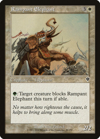 Rampant Elephant [Invasion] | Mindsight Gaming