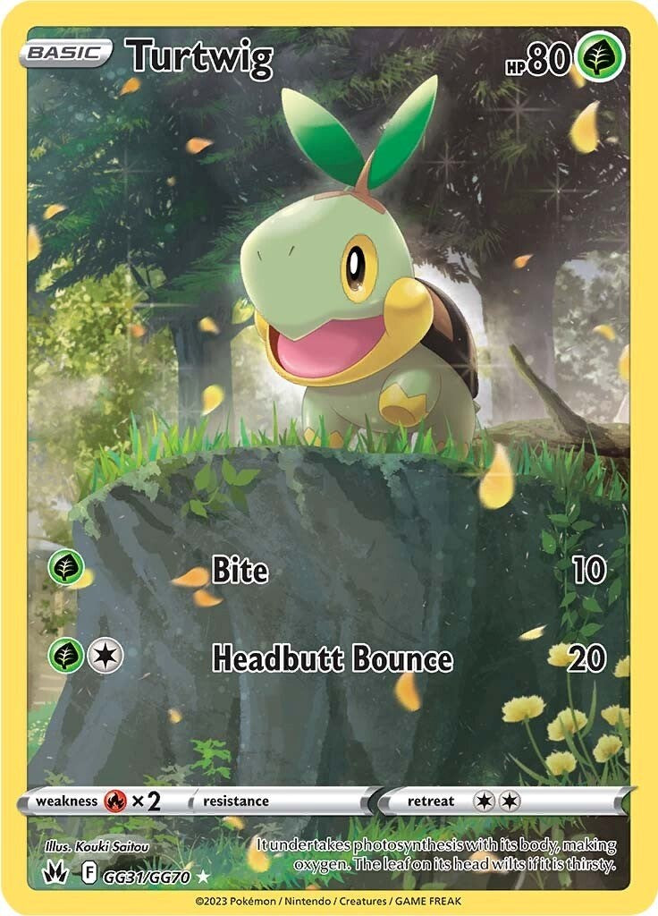 Turtwig (GG31/GG70) [Sword & Shield: Crown Zenith] | Mindsight Gaming