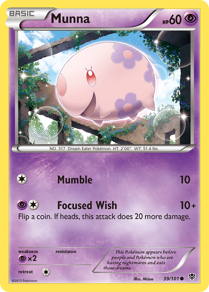 Munna (39/101) [Black & White: Plasma Blast] | Mindsight Gaming